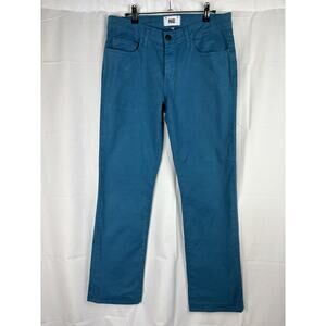 Paige Normandie Mens‎ Jeans Blue W30 L30 Cotton Denim Slim Straight Stretch